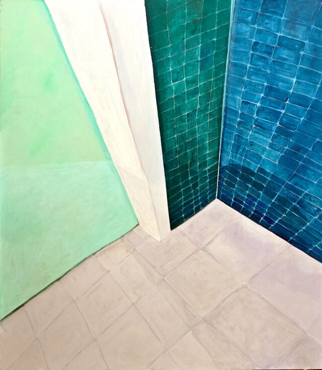 I dream of the turquoise tiles in Moderna Museet II